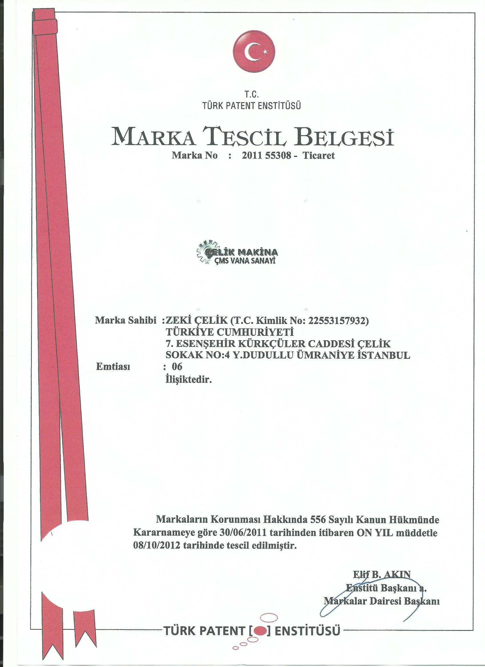 Çelik Makina, Soğutma Vanaları ve Amonyak Vanları